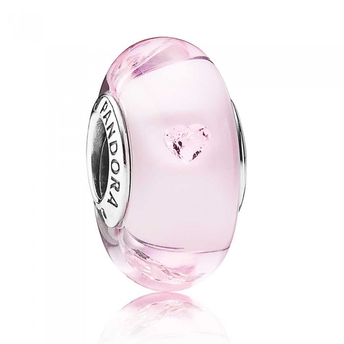 Pandora Beads Murano Glass Pink Pink Charm Jewelry