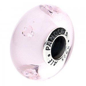 Pandora Beads Murano Glass Pink Pink Charm Jewelry