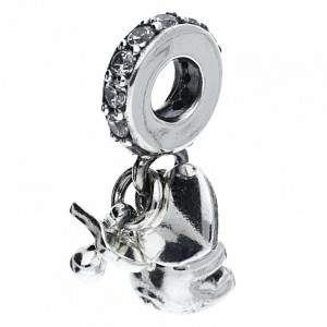 Pandora Charm Baby Treasures Dropper Baby CZ Jewelry