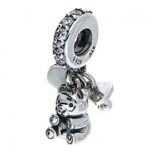 Pandora Charm Baby Treasures Dropper Baby CZ Jewelry