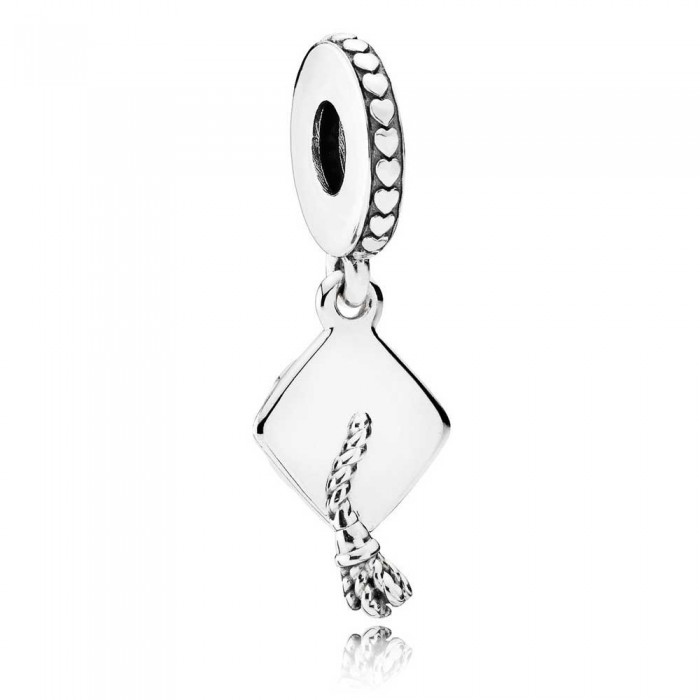 Pandora Charm Graduation Dropper Celebration 925 Silver Jewelry