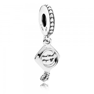 Pandora Charm Graduation Dropper Celebration 925 Silver Jewelry