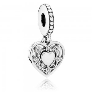 Pandora Charm My Wife Always Dropper Love Silver Jewelry