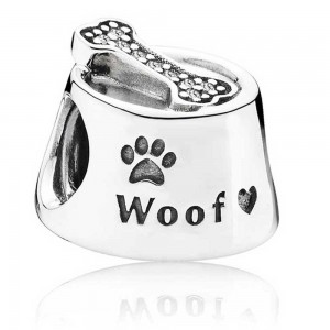 Pandora Charm Woof Animal Jewelry