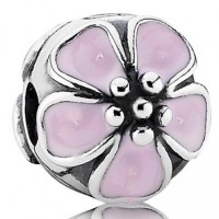 Pandora Clips Pink Cherry Blossom Floral Jewelry Pandora Clips Pink Cherry Blossom Floral Jewelry