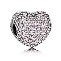 Pandora Clips Pink Open My Heart Love Jewelry Pandora Clips Pink Open My Heart Love Jewelry