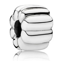 Pandora Clips Ridged Silver Jewelry Pandora Clips Ridged Silver Jewelry