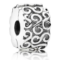 Pandora Clips Spirals Silver Jewelry Pandora Clips Spirals Silver Jewelry