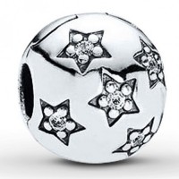 Pandora Clips Stars Cubic Zirconia Silver Jewelry Pandora Clips Stars Cubic Zirconia Silver Jewelry