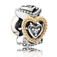 Pandora Spacers Celebration Of Love Gold Jewelry Pandora Spacers Celebration Of Love Gold Jewelry
