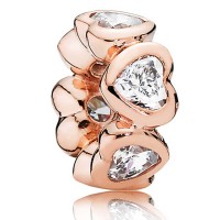 Pandora Spacers Hearts Love Rose Gold Jewelry Pandora Spacers Hearts Love Rose Gold Jewelry