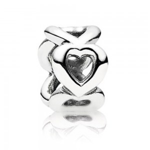 Pandora Spacers Open Work Hearts Love Jewelry