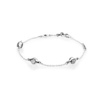 Pandora Bracelet Modern LovePods Clear CZ Jewelry Pandora Bracelet Modern LovePods Clear CZ Jewelry