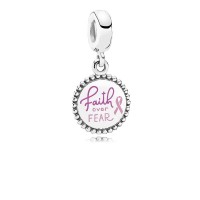 Pandora Charm Faith Over Fear Dangle Pink Enamel Jewelry Pandora Charm Faith Over Fear Dangle Pink Enamel Jewelry
