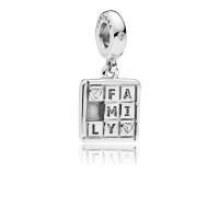Pandora Charm Family Game Night Dangle Clear CZ Jewelry Pandora Charm Family Game Night Dangle Clear CZ Jewelry
