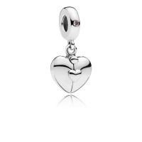 Pandora Charm Family Locket Dangle Pink Crystal Pink Enamel Jewelry Pandora Charm Family Locket Dangle Pink Crystal Pink Enamel Jewelry