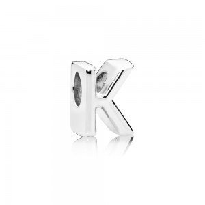 Pandora Charm Letter K Jewelry