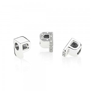 Pandora Charm Letter P Jewelry