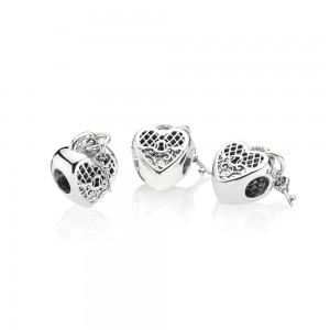 Pandora Charm Love You Lock Jewelry