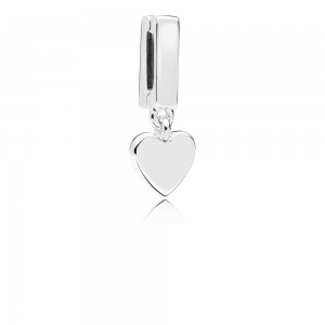 Pandora Charm Reflexions Floating Heart Clip Jewelry