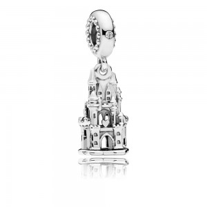 Pandora Charm Regal Castle Dangle Clear CZ Jewelry