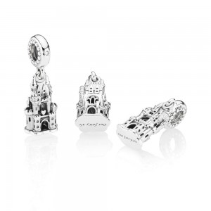 Pandora Charm Regal Castle Dangle Clear CZ Jewelry