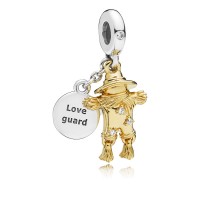 Pandora Charm Scarecrow Guardian Dangle Shine Clear CZ Jewelry Pandora Charm Scarecrow Guardian Dangle Shine Clear CZ Jewelry
