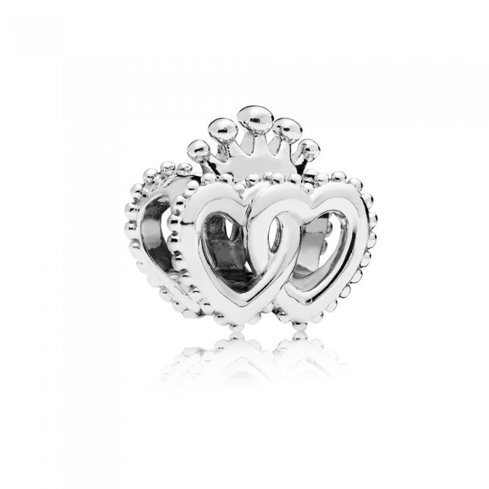 Pandora Charm United Regal Hearts Jewelry
