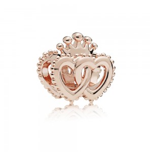 Pandora Charm United Regal Hearts Rose Jewelry