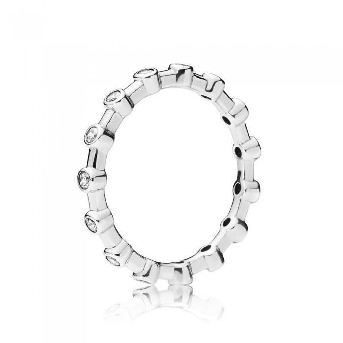 Pandora Ring Dazzling Dots Clear CZ Jewelry