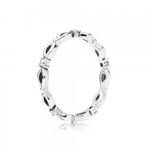 Pandora Ring Eternal Marquise Clear CZ Jewelry