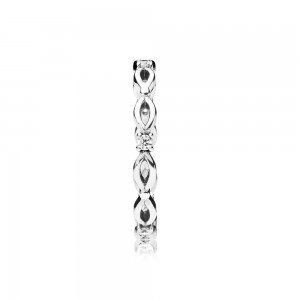 Pandora Ring Eternal Marquise Clear CZ Jewelry