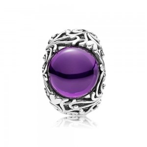 Pandora Ring Regal Dazzling Beauty Purple CZ Jewelry
