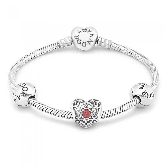 Pandora Bracelet January Birthstone Birthstone Complete Jewelry