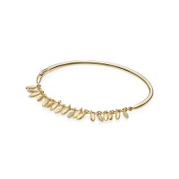 Pandora Bracelet Limited Edition Floating Grains Bangle Shine Clear CZ Jewelry Pandora Bracelet Limited Edition Floating Grains Bangle Shine Clear CZ Jewelry