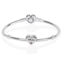 Pandora Bracelet Sisters Love Family Complete CZ Jewelry Pandora Bracelet Sisters Love Family Complete CZ Jewelry