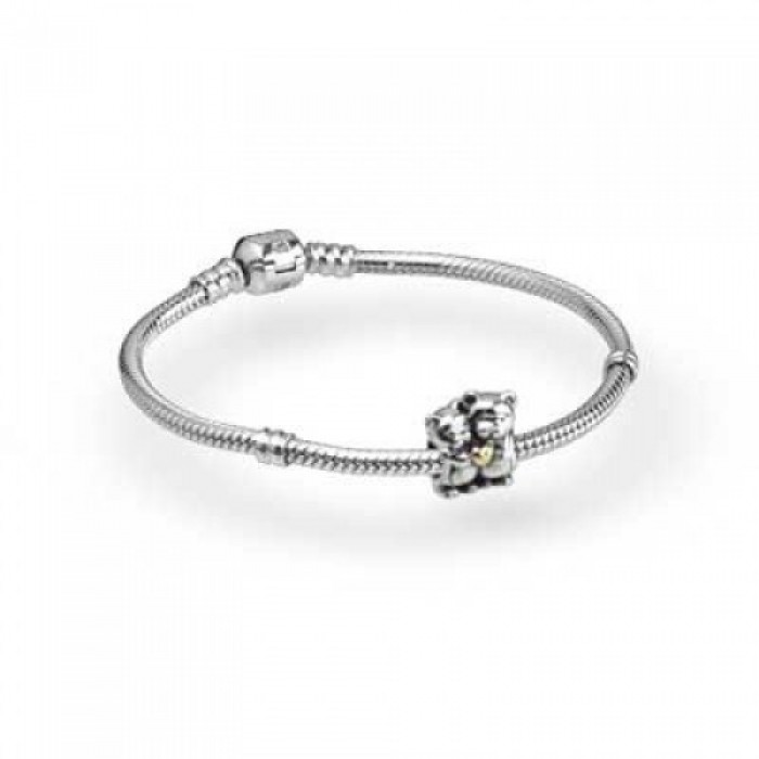 Pandora Bracelet Teddy Animal Complete Gold Jewelry
