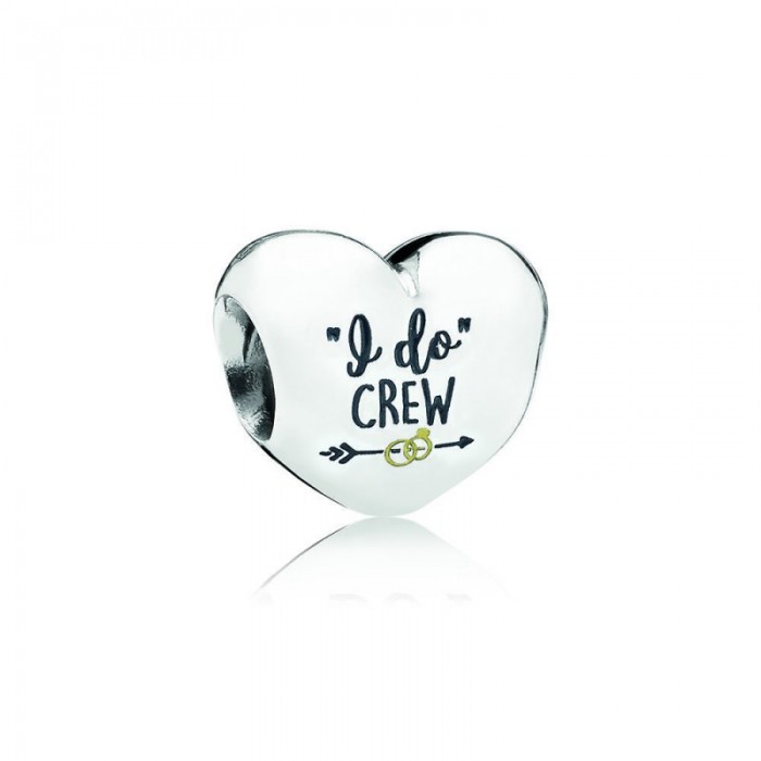 Pandora Charm “I Do” Crew Jewelry