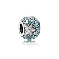Pandora Charm Oceanic Starfish Frosty Mint CZ Jewelry Pandora Charm Oceanic Starfish Frosty Mint CZ Jewelry