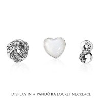 Pandora Charm Petite Memories Finite Love Locket CZ Jewelry Pandora Charm Petite Memories Finite Love Locket CZ Jewelry