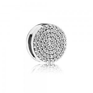 Pandora Charm Reflexions Dazzling Elegance Clip Clear CZ Jewelry