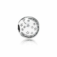 Pandora Charm Twinkling Night Clip Clear CZ Jewelry Pandora Charm Twinkling Night Clip Clear CZ Jewelry