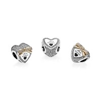 Pandora Charm Wedding Heart Clear CZ Jewelry Pandora Charm Wedding Heart Clear CZ Jewelry