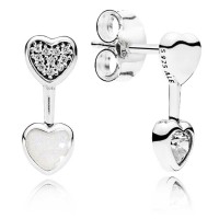 Pandora Earring Hearts Of Love Dropper Jewelry Pandora Earring Hearts Of Love Dropper Jewelry