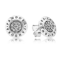 Pandora Earring Round Signature Stud Jewelry Pandora Earring Round Signature Stud Jewelry
