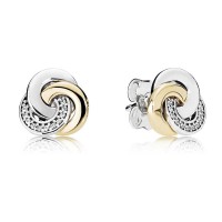 Pandora Earring Terlinked Circles Stud 925 Silver Jewelry Pandora Earring Terlinked Circles Stud 925 Silver Jewelry