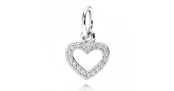 Pandora Necklace Open Heart Love Pendant Jewelry-Chicago Pandora