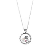 Pandora Necklace Petite Memories Medium Loving Hearts Love Locket Jewelry Pandora Necklace Petite Memories Medium Loving Hearts Love Locket Jewelry