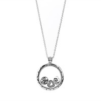 Pandora Necklace Silver Petite Memories Large Family Family Locket Jewelry Pandora Necklace Silver Petite Memories Large Family Family Locket Jewelry
