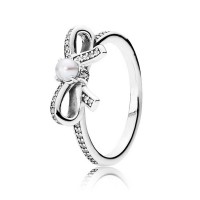 Pandora Ring Delicate Sentiments Pearl Bow Bows Jewelry Pandora Ring Delicate Sentiments Pearl Bow Bows Jewelry